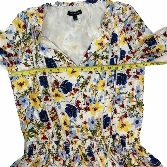 Banana Republic Floral Cinched Waist Dress - Picture 7 of 13